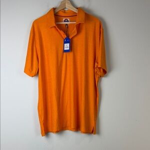 Jermyn & Bond Orange Polo Shirt Size XL New